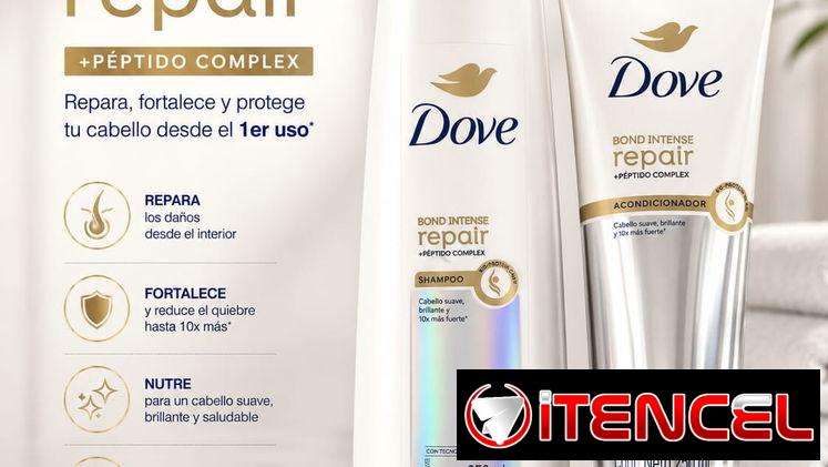 SHAMPOO 350ML Y ACONDICIONADOR 250 ML DOVE BOND INTENSE REPAIR