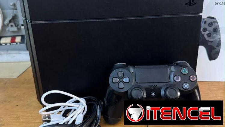 PS4 mate. 500gb. Desbloqueo 9.00. 1 mando y sus cables!!!