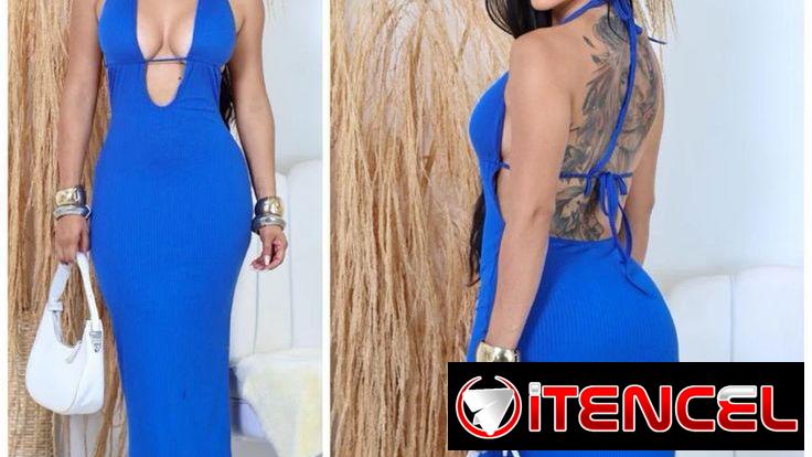 Vestidos Ajustados Originales unitallas le sirven a XS. S. M y L