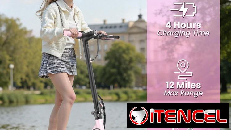 🛴WERHY Scooter Eléctrico Plegable H0