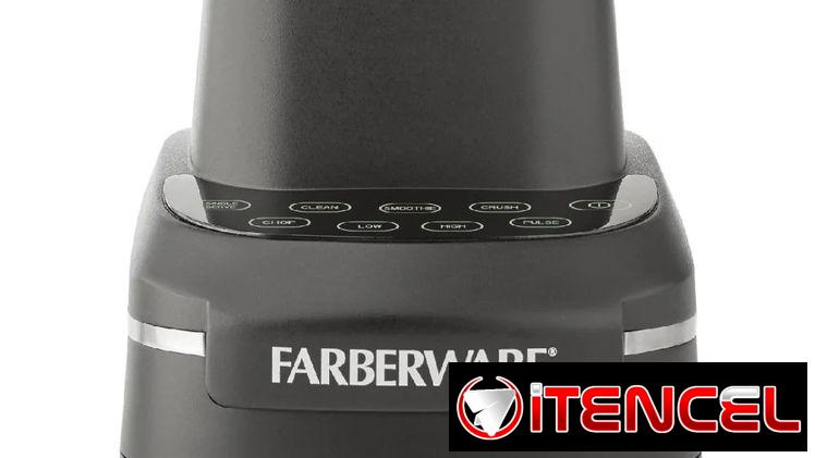 Batidora FARBERWARE Frasco de vidrio boro 20 onzas Sensor de panel táctil digital  800W  nuevas