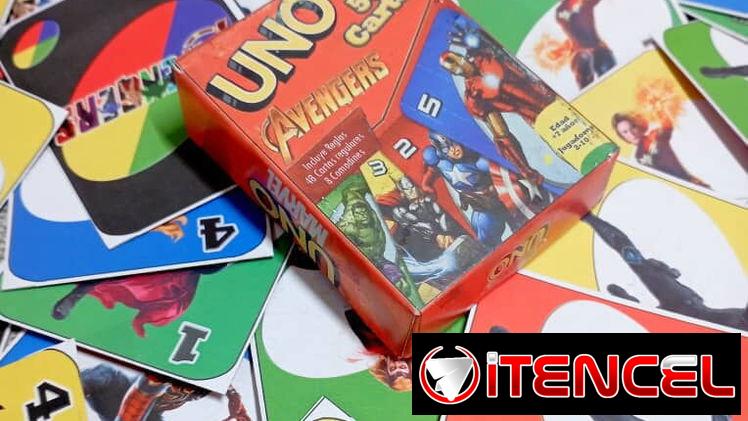 CARTAS UNO AVENGERS (artesanales)