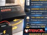 72V a 120V – 4000W / INVERSOR DC-AC