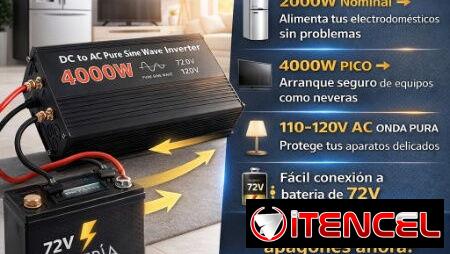 72V a 120V – 4000W / INVERSOR DC-AC