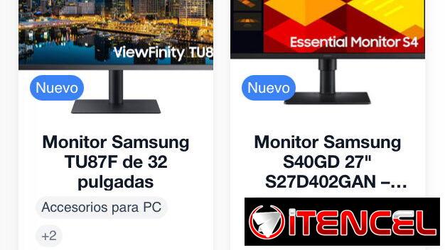 Venta de monitores de Pc de 27”,32” y 34” Nuevos en caja con garantia Precios y detalles en las fotos