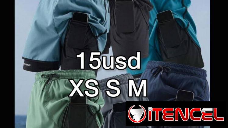 shorts con licra para hombre