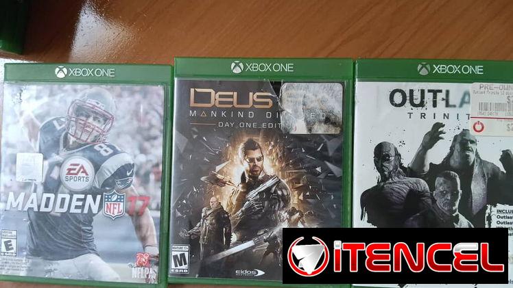 Discos de Xbox One en perfecto estado
