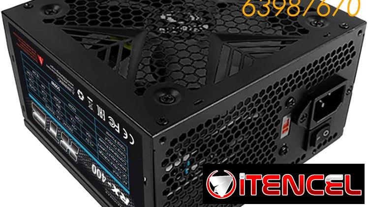 🚨🚨-63987670-Fuente RAIDMAX RX-400 XT (400W/28A), 80+ Bronce, NUEVA en caja🚨🚨