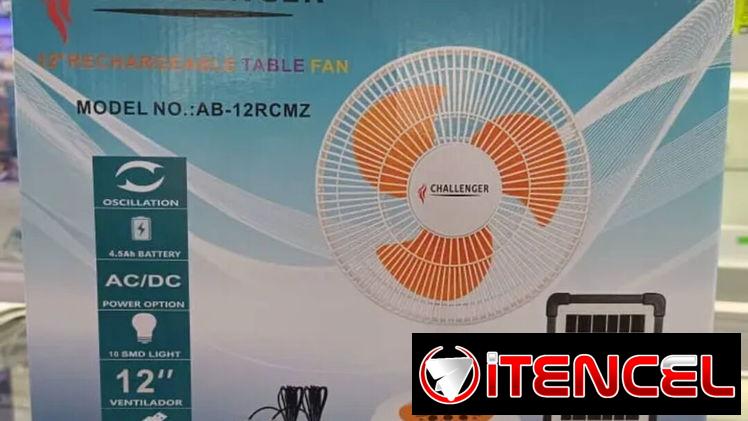 Ventiladores de pie y ventiladores recargables, garantía y factura 53729851