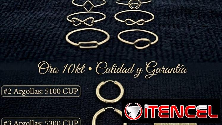 Prendas de oro criollo 10kt