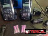 TELEFONO INALAMBRICO DE DOS BASES PANASONIC SIN CONTESTADORA NUEVOS EN CAJA!!!