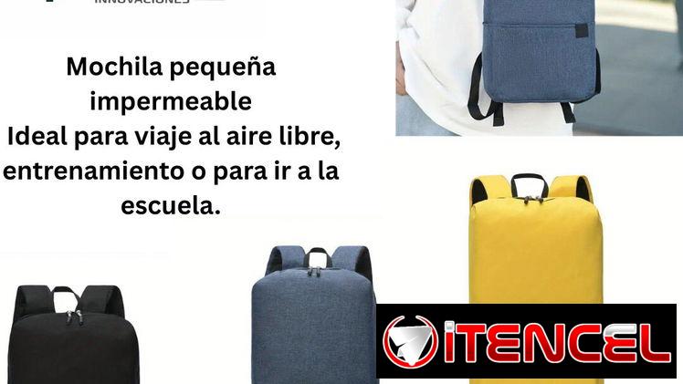 * Mochila pequeña impermeable