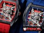 Reloj de lujo, elegante para hombre. Cuarzo, de batería. Similar a Richard Mille