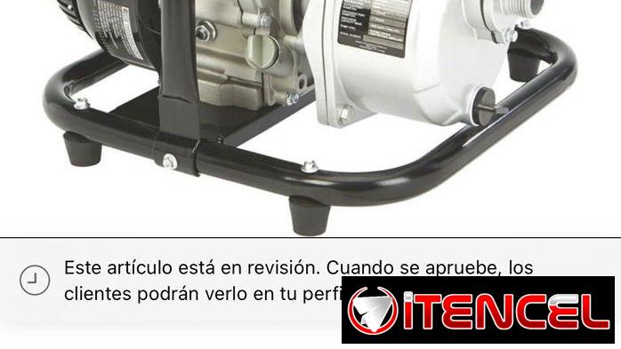 Bomba de Agua lronton 1,580 GPH (79cc) NUEVA EN CAJA