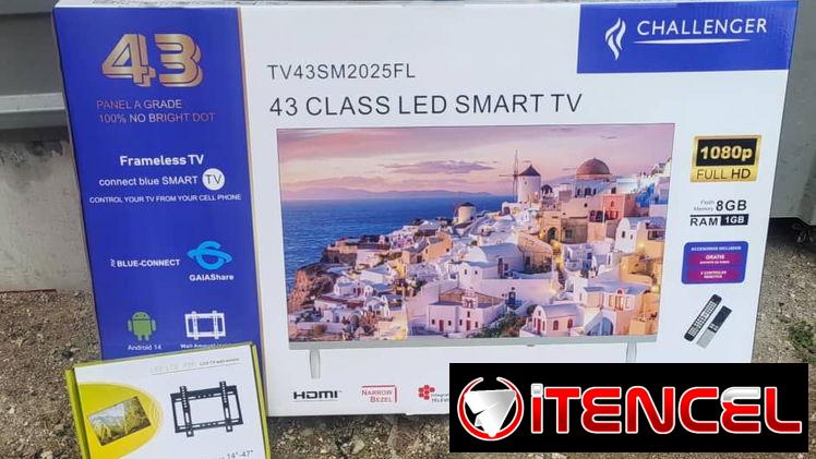 Televisores Tv smart tv  challenger 43 pulgada