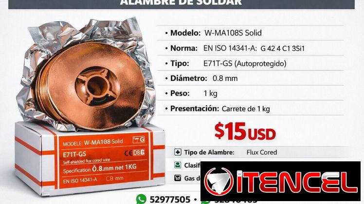 Rollo de Alambre para Soldar