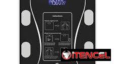 Báscula electrónica bluetooth digital inteligente de baño