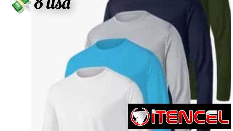 👑Súper regalo para papa👑 Pulover de mangas larga excelente calidad tallas M y L..