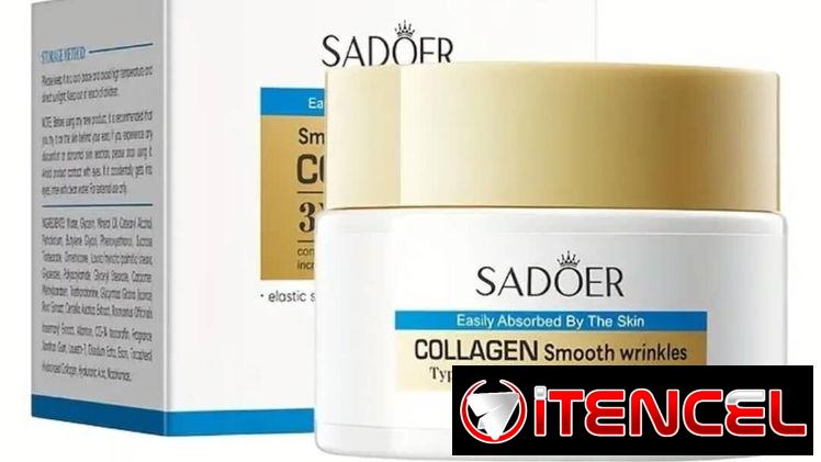 Crema facial + limpiador facial reafirmante. “SADOER” con colágeno.