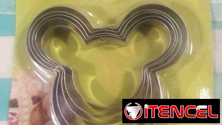 Set de moldes para galletas o masa de dulces
