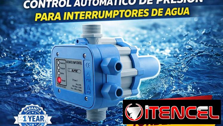 Automatizador para bomba de agua Control eficiente de presión 💧 Arranque y paro automático 💪 📦 Nuevo |