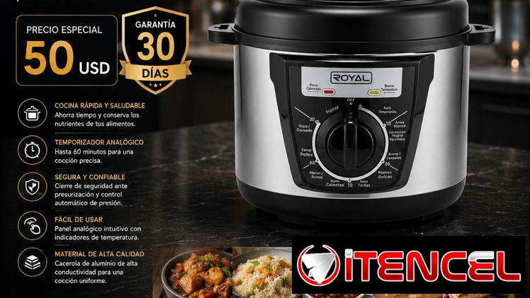 OLLA REINA ANALÓGICA 4L ROYAL Nuevas en Caja