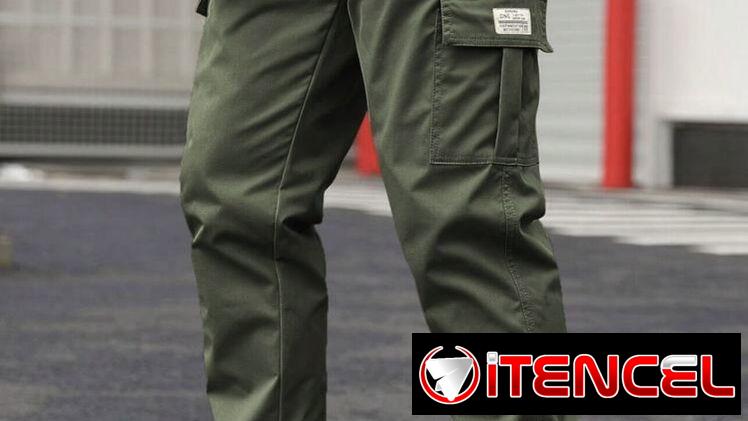Pantalones de puño talla XL