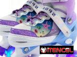 Patines Ajustables para Niños y Niñas (3-12 años) con Luces LED y Equipo de Protección (Talla… | videojuegoshabana.com