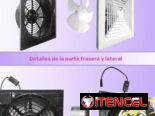 Extractor solar/ funcionamiento diurno en automático con luz.