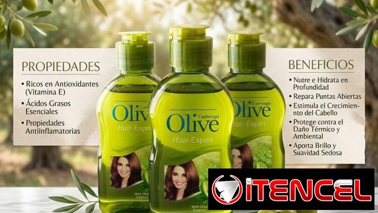 Silicona de Aceite de oliva, uso capilar