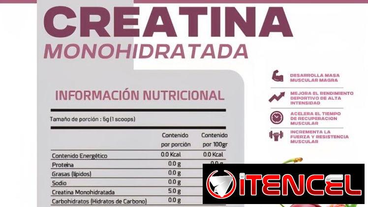 Creatina !! Mensajería gratuita!!