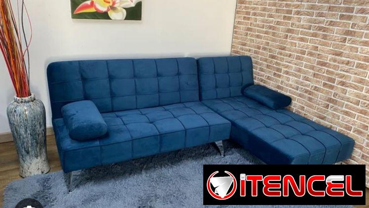 Sofá cama en L importado de Lujo