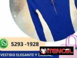 👗 vestido de mujer azul