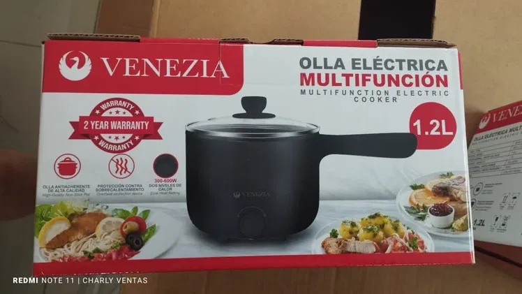 OLLA/SARTEN ELÉCTRICO MULTIUSO 1.2L IDEALES PARA ECOFLOW