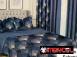 Juego de sábana y cortinas full de 8 piezas (G&L)