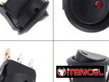 INTERRUPTOR AUXILIAR EXTRA CON LED DE AVISO DE ENCENDIDO PARA FUNCIONES AGREGADAS DE LUCES, AUDIO, ETC