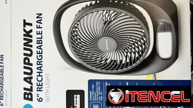 Ventiladores recargables