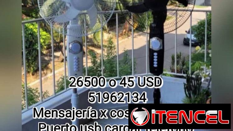 Ventilador Recargable de pedestal