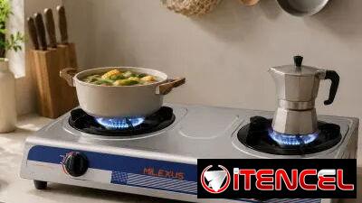 Cocina de Gas 2 quemadore.