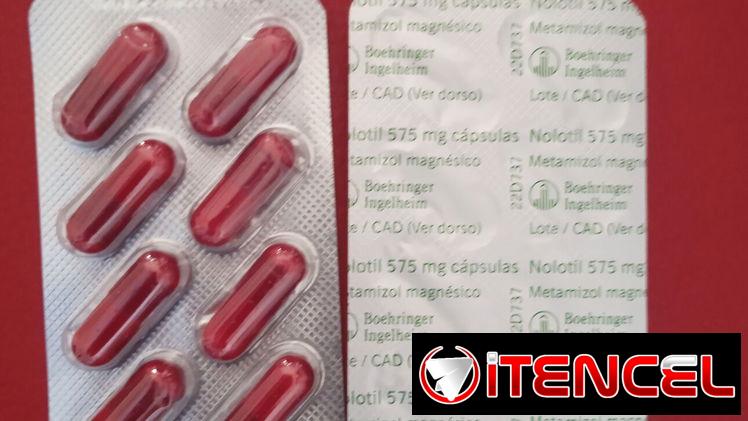 Duragina o Nolotil y paracetamol