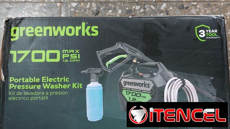 Hidrolavadora profesional Greenworks 1700psi nueva en su caja-160usd
