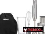 🥤 Licuadora de Inmersión Cuisinart – Velocidad Variable + Procesador de Alimentos