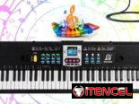 PIANO Electrónico Multifunción 61 Teclas con Micrófono