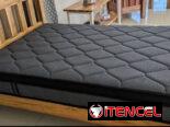 Colchón King size de 180×2 Marca eenzzo italiano empacado al vacío comunícate con Pedro