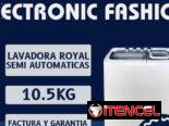LAVADORAS ROYAL AUTOMÁTICAS Y SEMI AUTOMÁTICAS DE VARIOS KG NUEVAS EN CAJA