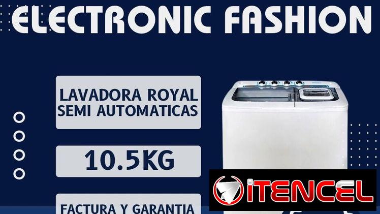 LAVADORAS ROYAL AUTOMÁTICAS Y SEMI AUTOMÁTICAS DE VARIOS KG NUEVAS EN CAJA