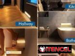 * Set de 3 Luces LED USB Recargables con Base Magnética