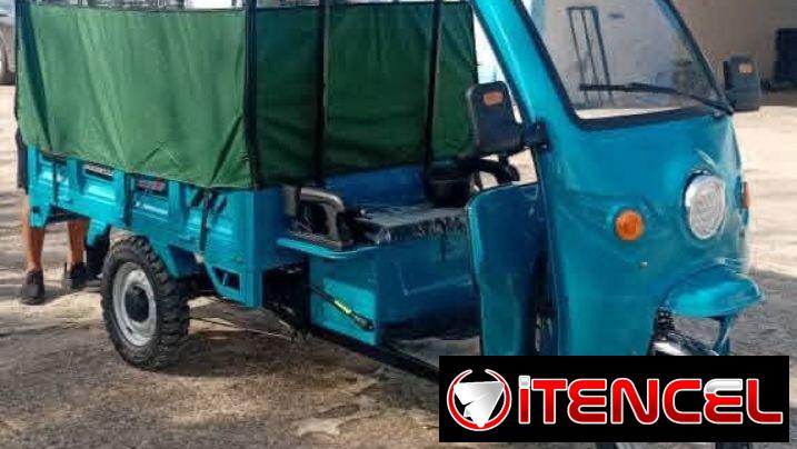 Triciclo kitiva con cabina y techo