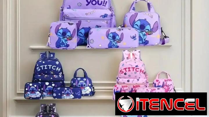 Set de mochila de 4 piezas