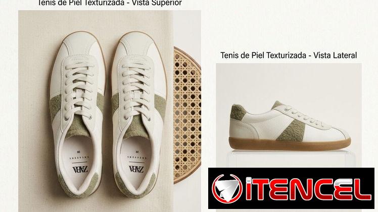 Tenis Zara de mujer.